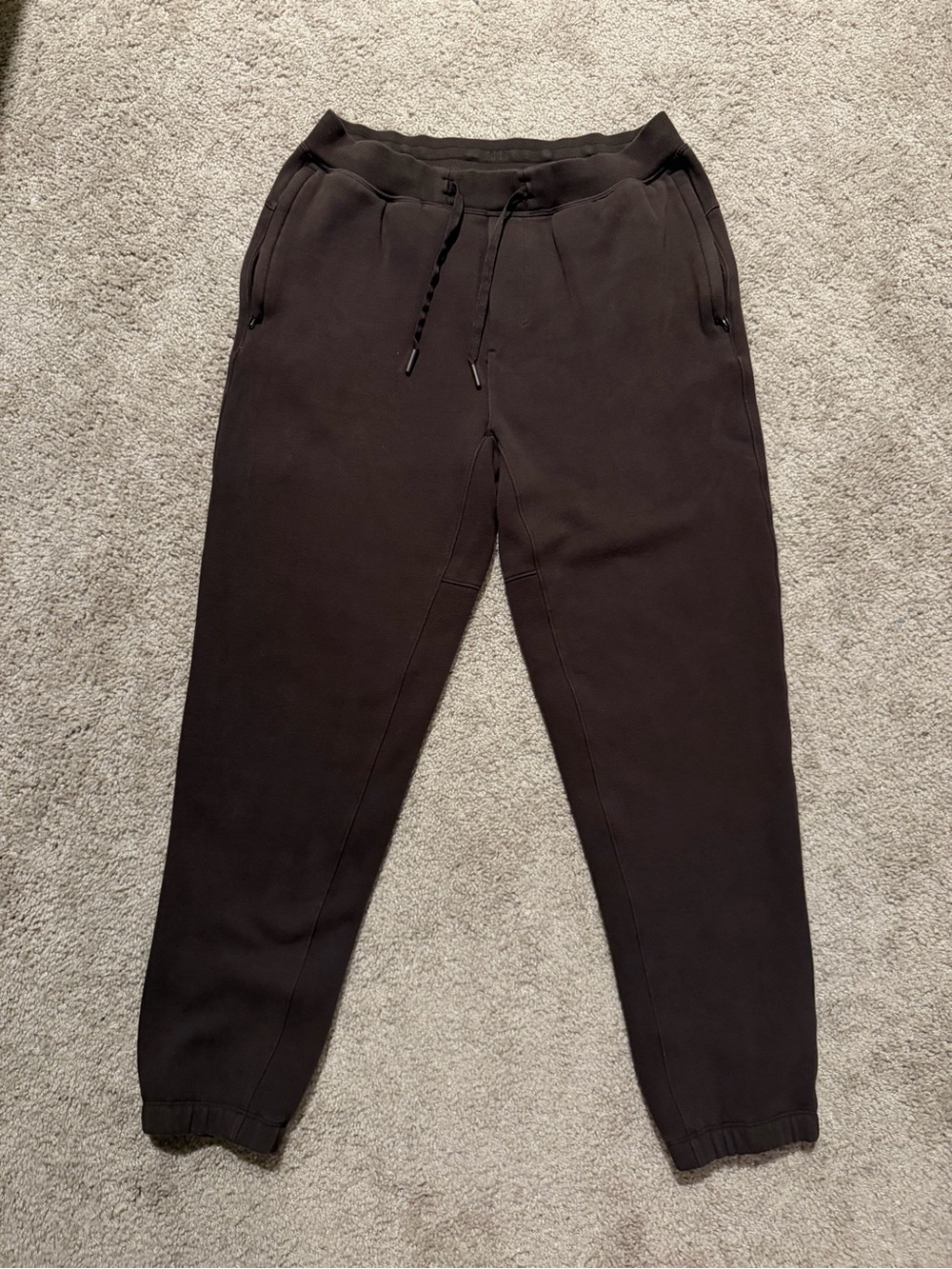 lululemon athletica Men's Dark Brown Jogger Sweatpants